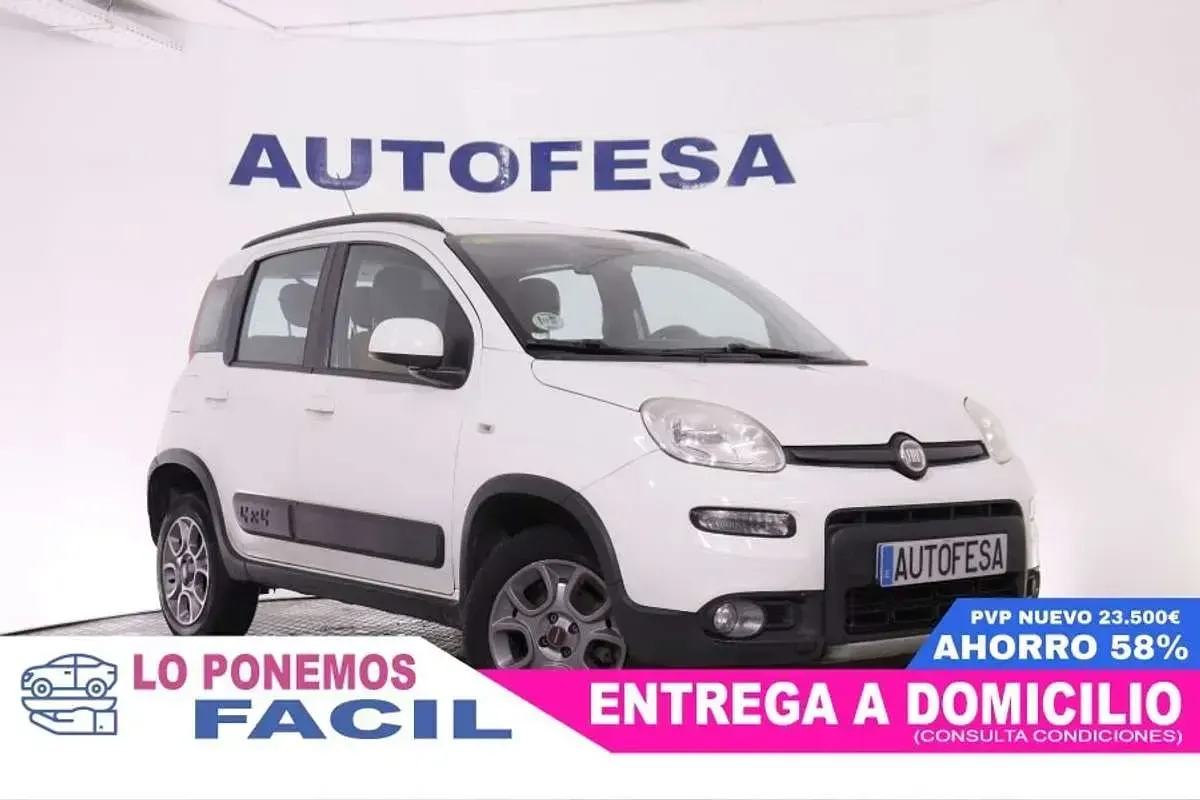Usado Fiat Panda 4x4 75 CV (55 kW) 2015 Blanco Utilitario