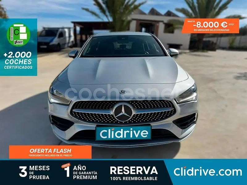 Gris / plata Usado 2021 Mercedes CLA220 Shooting Brake Familiar | 28.790 € (Precio justo) - Imagen 1/3