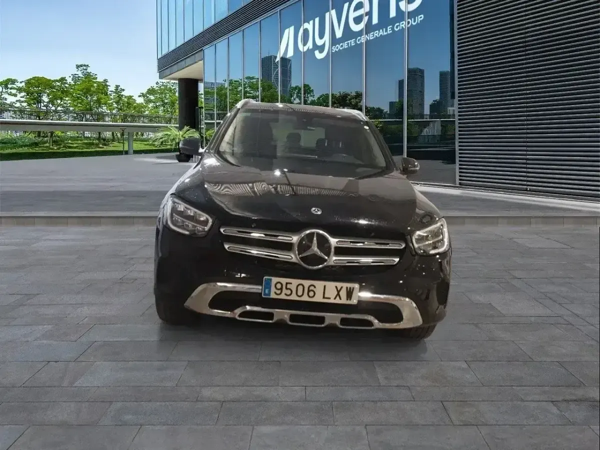 Usado Mercedes GLC300e 306 CV (225 kW) 2022 Negro SUV
