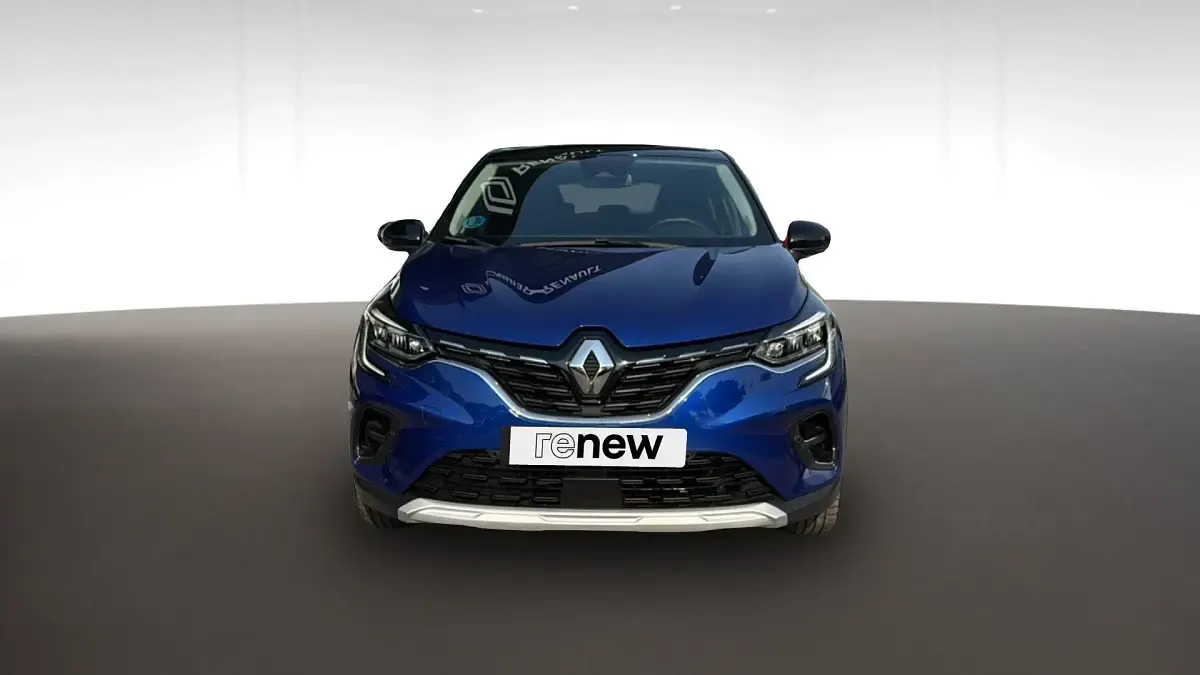 Usado Renault Captur 140 CV (102 kW) 2022 Azul con techo negro SUV