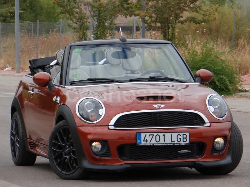 Naranja Usado 2013 Mini John Cooper Works Cabriolet Descapotable | 13.990 € - Imagen 1/4
