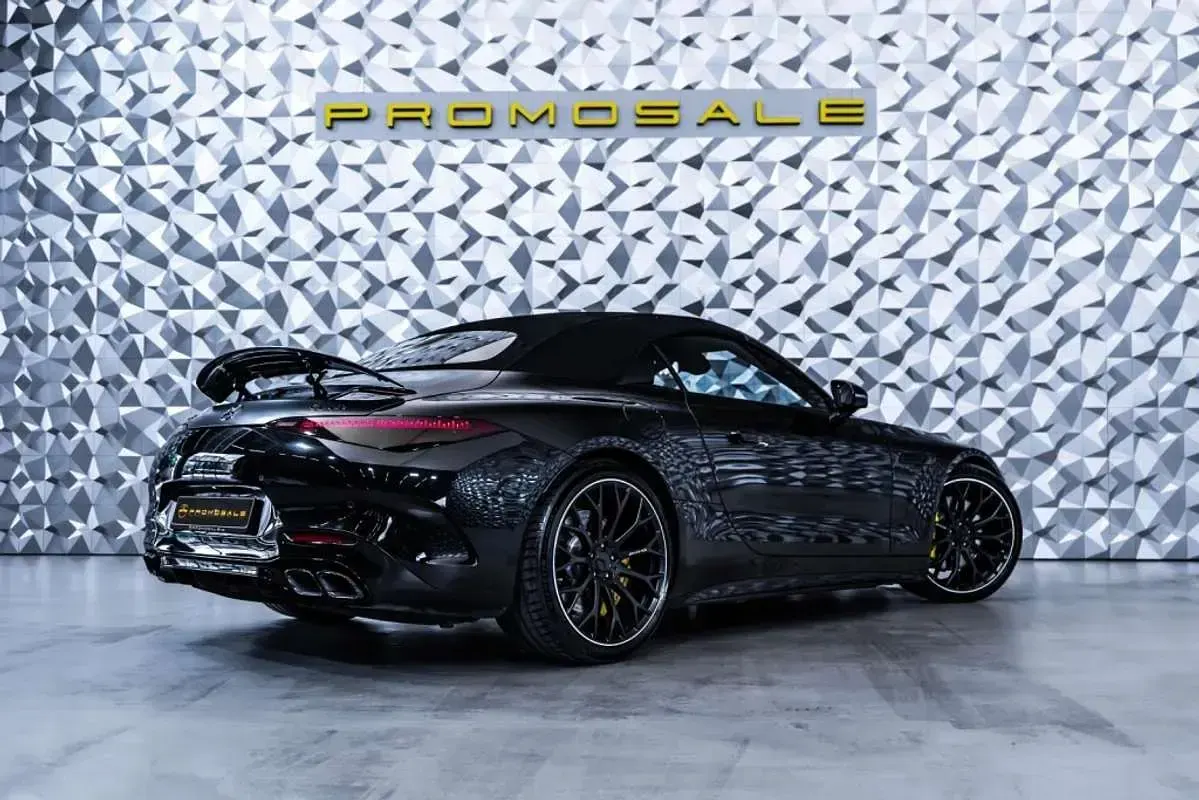 Usado Mercedes SL43 AMG AMG 585 CV (430 kW) 2022 Negro Descapotable