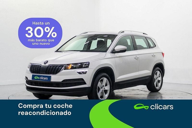 Blanco Usado 2021 Skoda Karoq Ambition SUV | 22.490 € (Buen precio) - Imagen 1/4