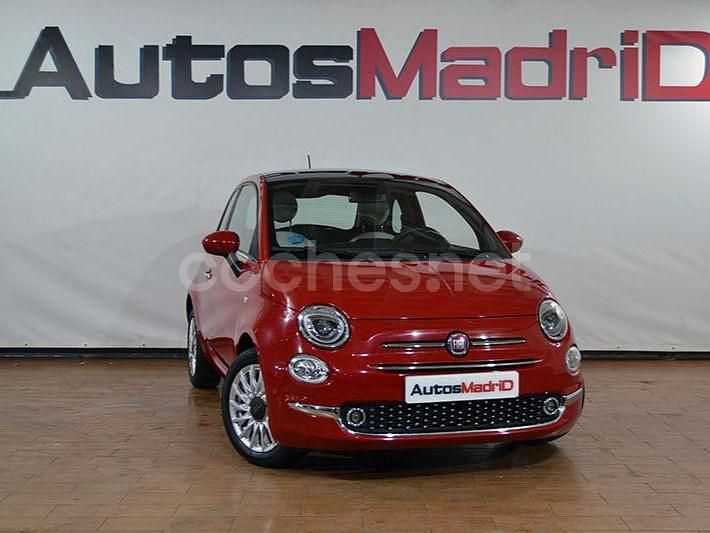 Rojo Usado 2021 Fiat 500 Dolcevita Berlina | 10.490 € (Precio justo) - Imagen 1/4