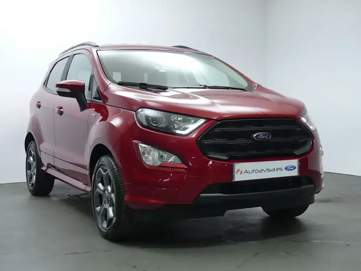 Usado Ford Ecosport ST-Line 125 CV (91 kW) 2021 Rojo SUV