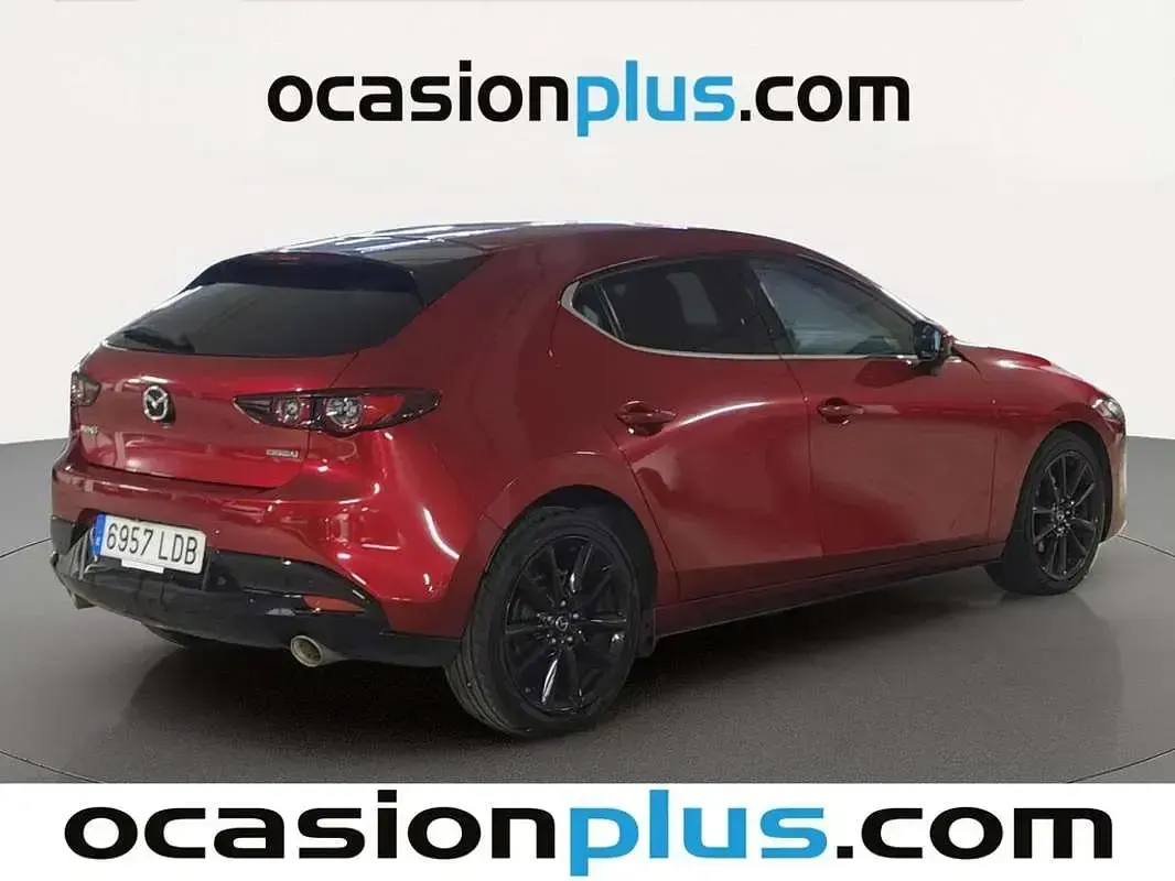 Usado Mazda 3 181 CV (133 kW) 2019 Rojo Utilitario