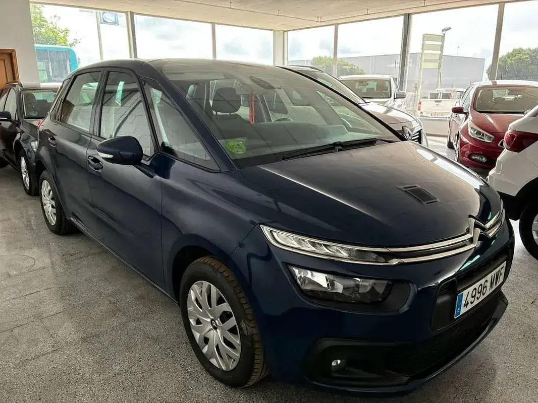 Usado Citroën C4 Picasso Live 120 CV (88 kW) 2018 Azul Monovolumen