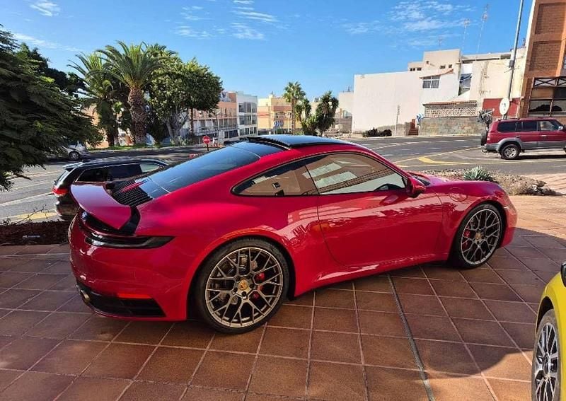 Usado Porsche 911 Carrera S 450 CV (330 kW) 2021 Rojo Coupe