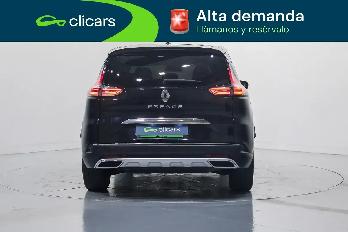 Usado Renault Espace Techno 160 CV (117 kW) 2022 Negro Monovolumen