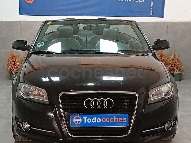 Usado Audi A3 Cabriolet Ambition 140 CV (102 kW) 2011 Negro Descapotable