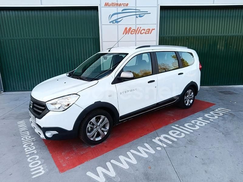 Blanco Usado 2016 Dacia Lodgy Stepway Monovolumen | 12.990 € (Un poco caro) - Imagen 1/4