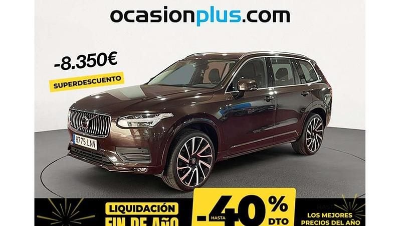 Marrón Usado 2021 Volvo XC90 Momentum SUV | 30.900 € (Super precio) - Imagen 1/1