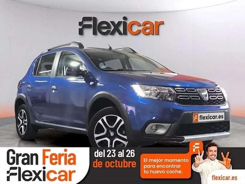 Azul Usado 2021 Dacia Sandero Utilitario | 11.590 € (Precio justo) - Imagen 1/4