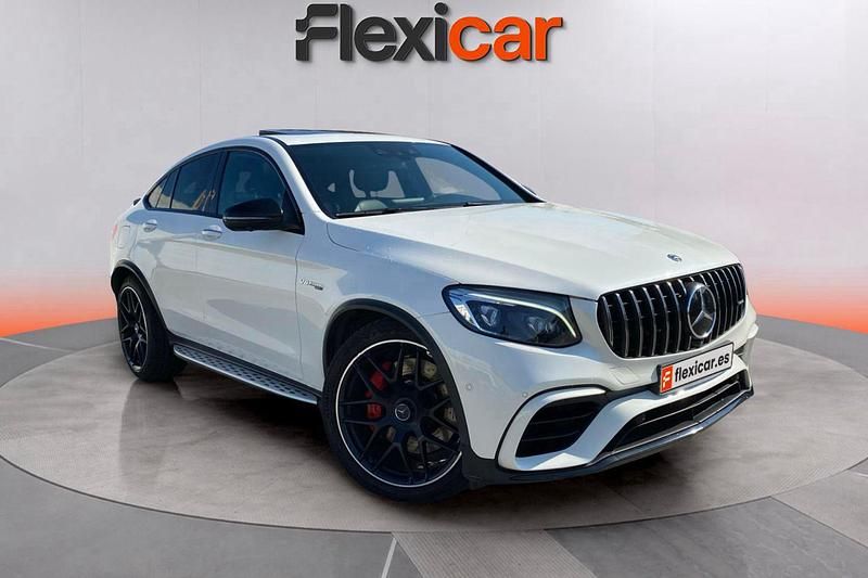 Usado Mercedes GLC63 AMG AMG 510 CV (375 kW) 2018 Blanco Coupe