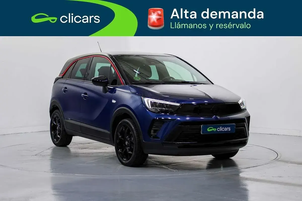 Usado Opel Crossland GS Line 110 CV (80 kW) 2022 Azul SUV