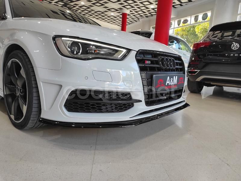 Usado Audi S3 Exclusive 300 CV (220 kW) 2014 Blanco Berlina