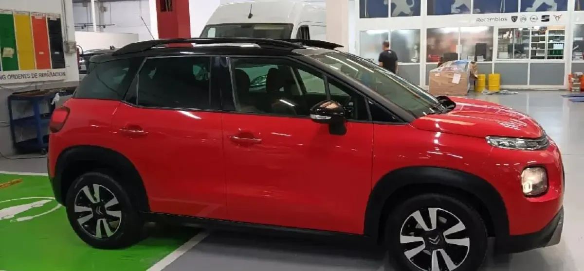 Usado Citroën C3 Aircross Shine 120 CV (88 kW) 2019 Rojo ardiente SUV