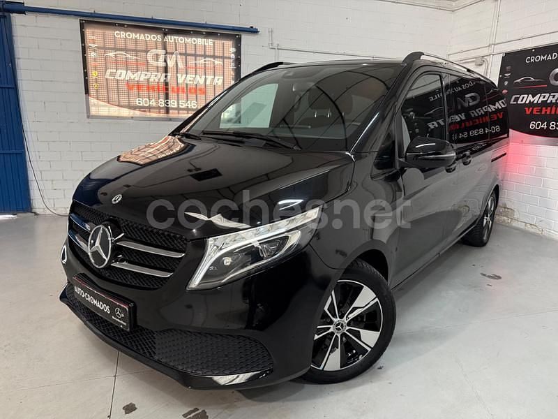 Negro Usado 2022 Mercedes V250 Avantgarde Monovolumen | 51.900 € (Buen precio) - Imagen 1/4