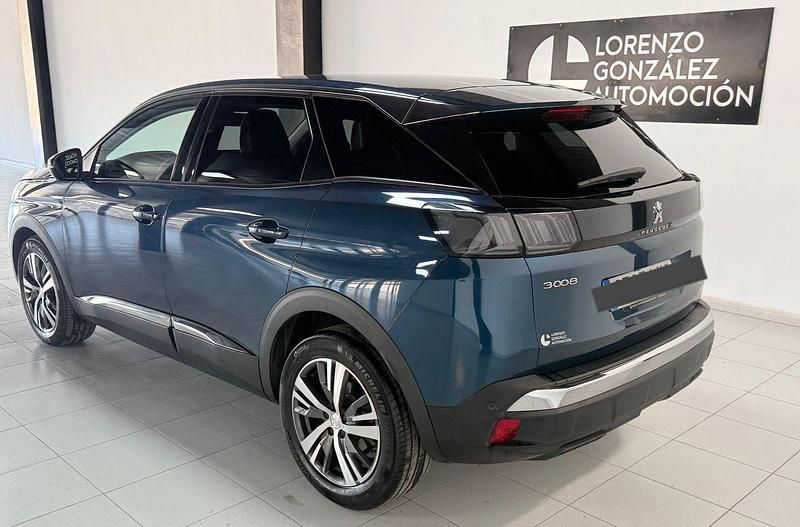 Usado Peugeot 3008 Active 130 CV (95 kW) 2022 Azul SUV