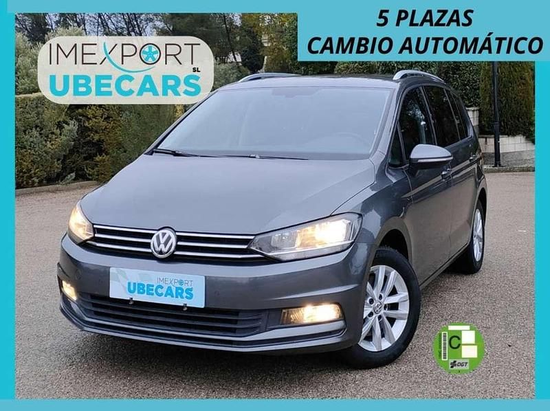 Gris Usado 2018 VW Touran Advance Monovolumen | 17.100 € (Buen precio) - Imagen 1/4