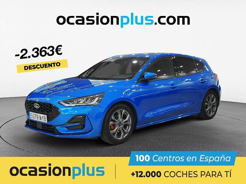 Azul Usado 2025 Ford Focus ST-Line | 23.190 € (Precio justo) - Imagen 1/4