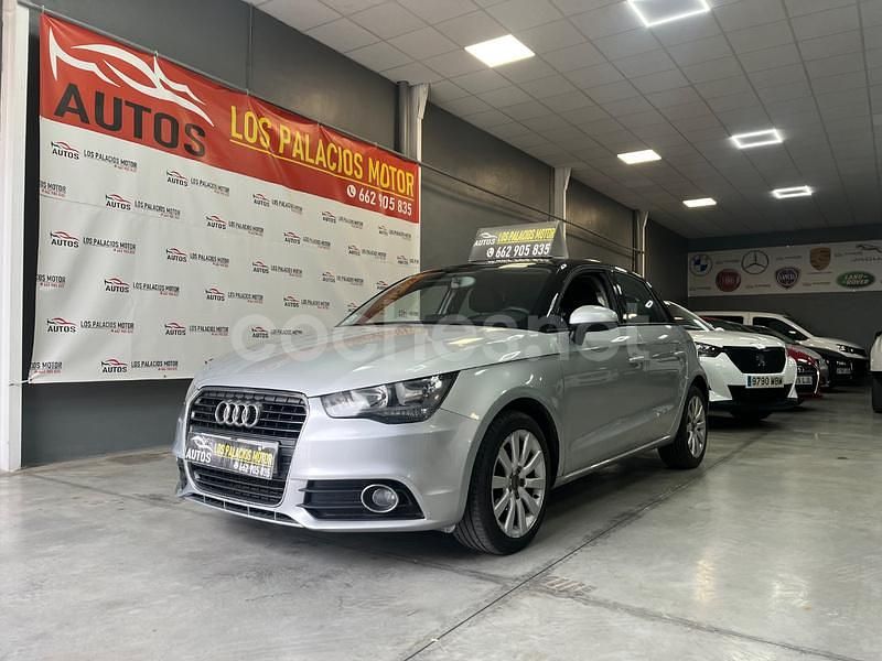 Usado Audi A1 Sportback Attraction 116 CV (85 kW) 2014 Gris / plata Utilitario