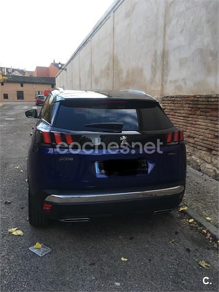 Azul Usado 2018 Peugeot 3008 GT-line SUV | 23.999 € - Imagen 1/4