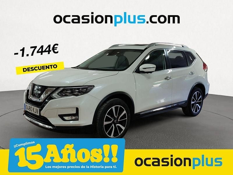 Blanco Usado 2018 Nissan X-Trail Tekna SUV | 19.190 € (Precio justo) - Imagen 1/4