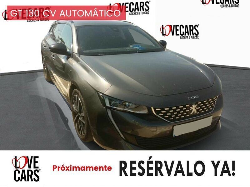 Gris Usado 2021 Peugeot 508 GT Familiar | 17.400 € (Precio justo) - Imagen 1/1
