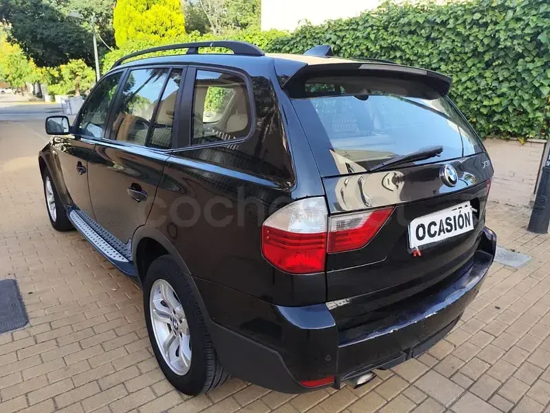 Usado BMW X3 177 CV (130 kW) 2009 Negro SUV