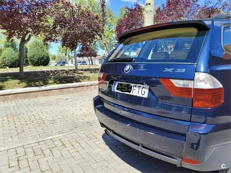 Usado BMW X3 150 CV (110 kW) 2007 Azul SUV