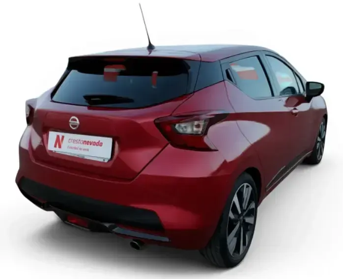 Usado Nissan Micra Tekna 117 CV (86 kW) 2021 Rojo Utilitario