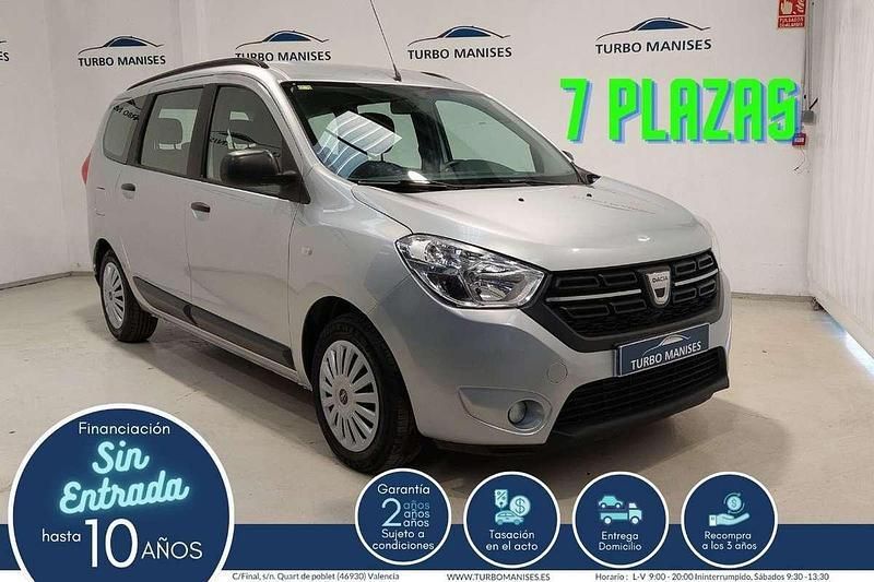 Gris Usado 2020 Dacia Lodgy Essentiel Monovolumen | 11.990 € (Precio justo) - Imagen 1/4