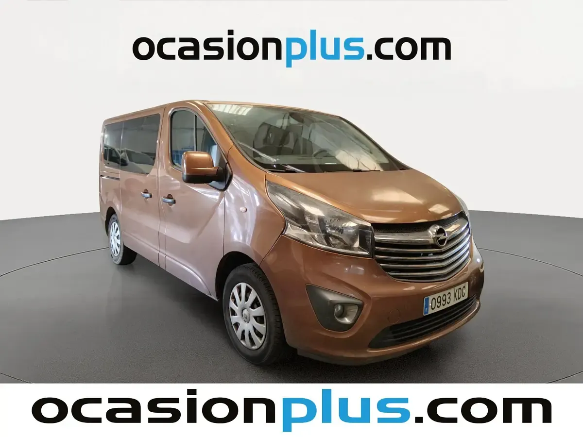Usado Opel Vivaro S 125 CV (91 kW) 2017 Marrón Monovolumen