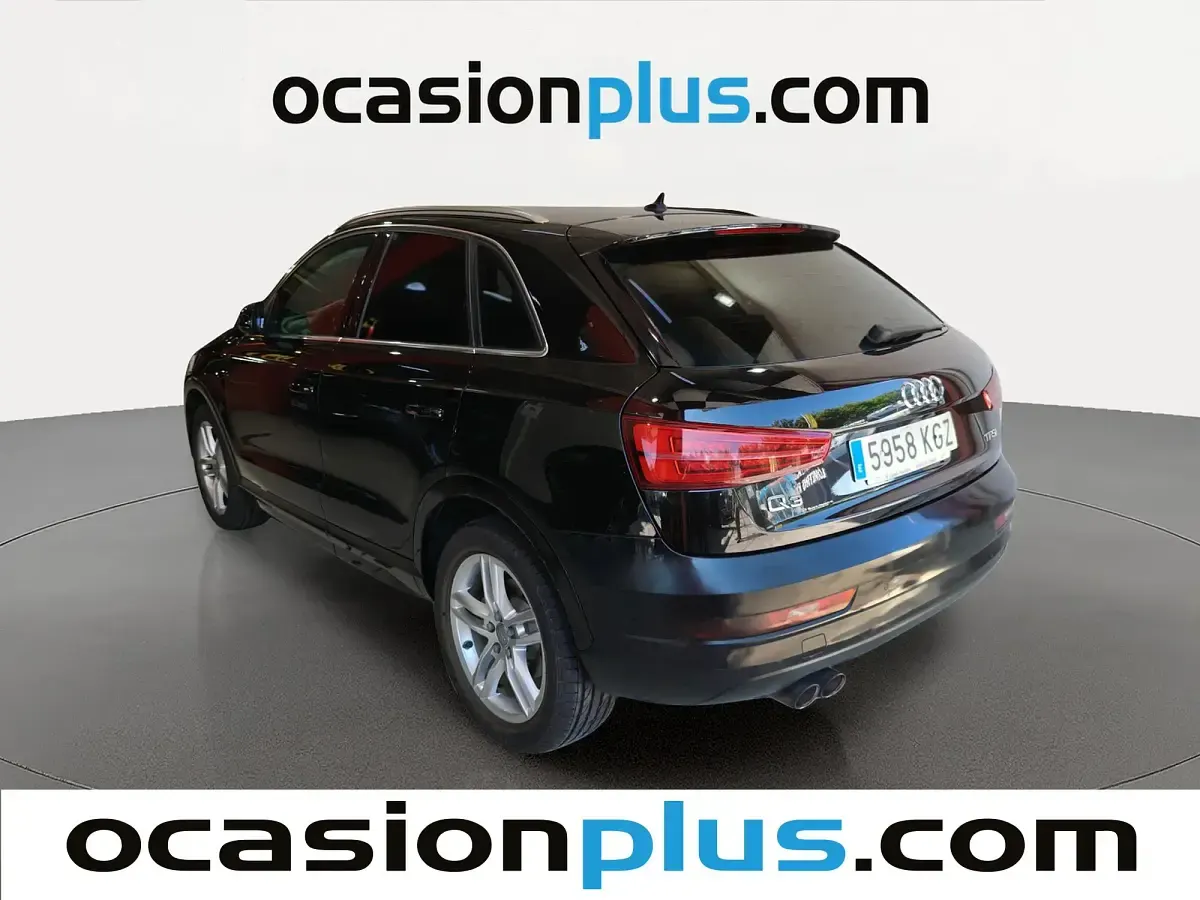 Usado Audi Q3 Sport 150 CV (110 kW) 2018 Negro SUV