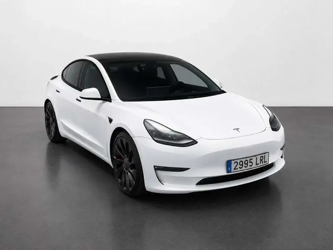 Usado Tesla Model 3 Performance 377 kW (513 CV) 2021 Blanco Berlina