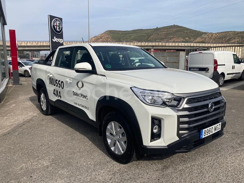 Usado Ssangyong (KGM) Musso 202 CV (148 kW) 2024 Blanco Recogida
