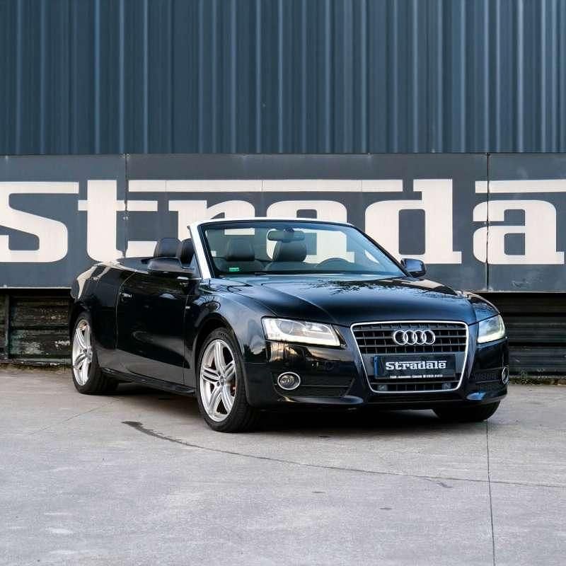 Usado Audi A5 Cabriolet 211 CV (155 kW) 2009 Negro Descapotable