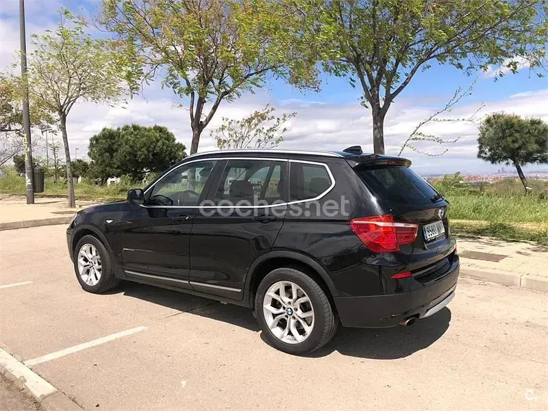 Usado BMW X3 177 CV (130 kW) 2010 Negro SUV