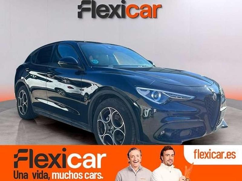 Negro Usado 2022 Alfa Romeo Stelvio Sprint SUV | 23.990 € (Buen precio) - Imagen 1/4