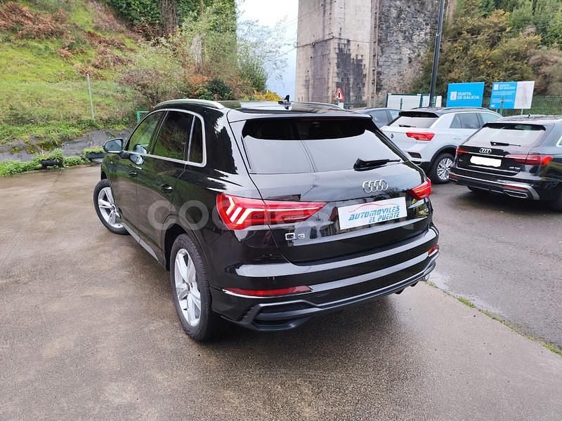 Usado Audi Q3 S-Line 150 CV (110 kW) 2021 Negro SUV