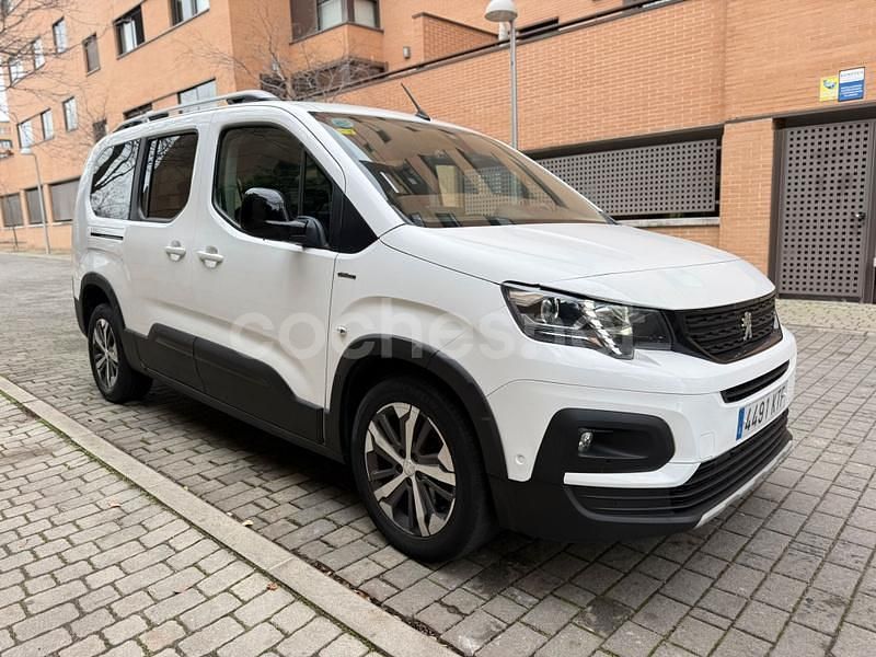 Usado Peugeot Rifter GT-line 130 CV (95 kW) 2019 Blanco Monovolumen