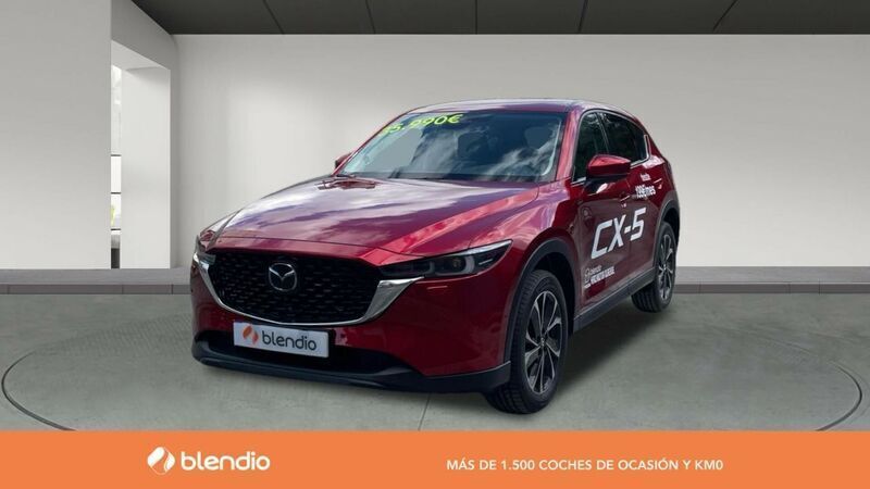 Rojo Nuevo 2025 Mazda CX-5 Exclusive-Line SUV | 37.990 € (Un poco caro) - Imagen 1/4