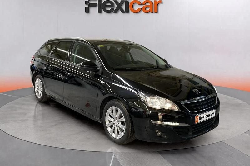 Negro Usado 2016 Peugeot 308 Active Familiar | 7770 € (Buen precio) - Imagen 1/4