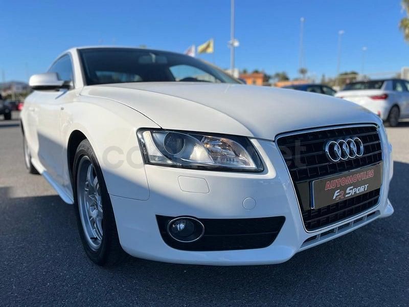Usado Audi A5 211 CV (155 kW) 2009 Blanco Coupe