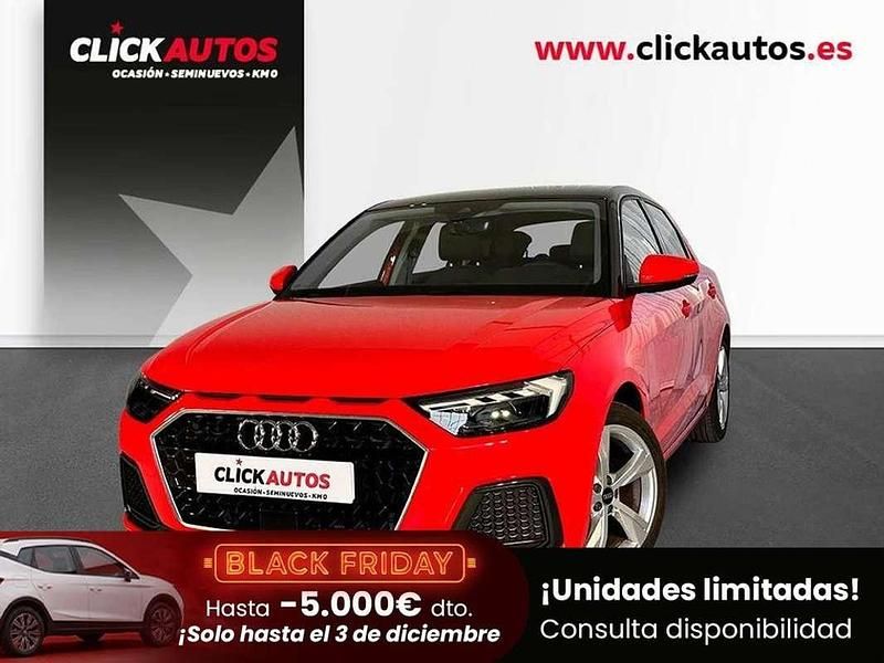 Rojo Usado 2022 Audi A1 Sportback Advanced Plus Utilitario | 17.200 € (Buen precio) - Imagen 1/4