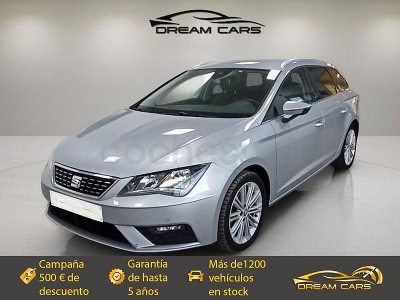Gris / plata Usado 2020 Seat Leon XCELLENCE Familiar | 12.990 € (Buen precio) - Imagen 1/4