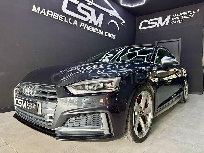 Usado Audi A5 S-Line 354 CV (260 kW) 2017 Gris / plata Coupe