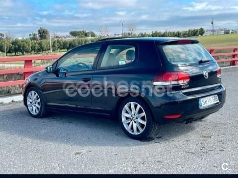 Usado VW Golf VI Sport 160 CV (117 kW) 2009 Negro Utilitario