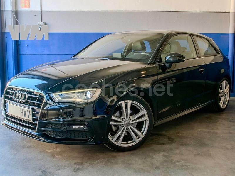 Negro Usado 2014 Audi A3 S-Line Berlina | 16.990 € (Precio justo) - Imagen 1/4